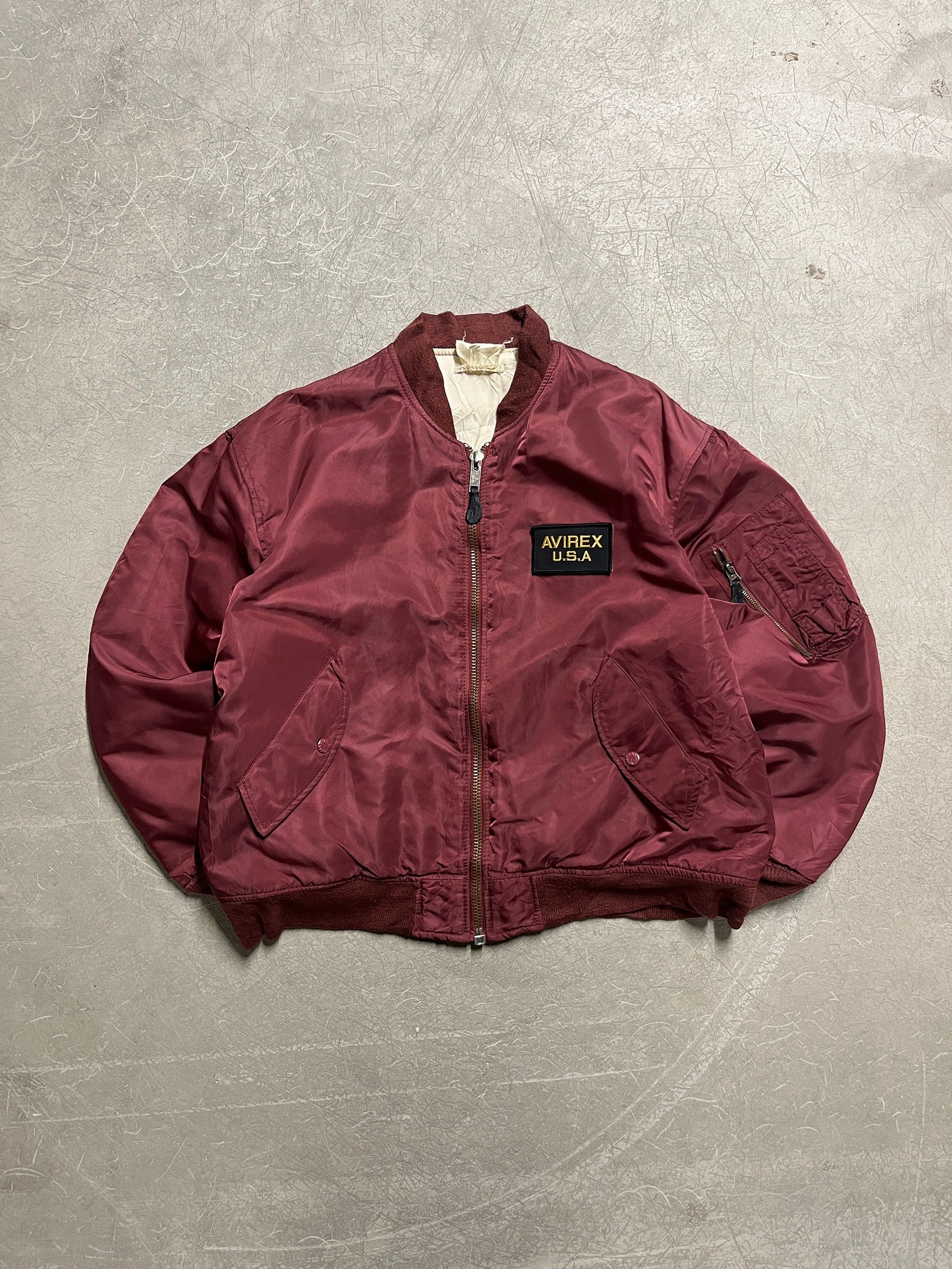 Avirex bomber jacket vintage best sale