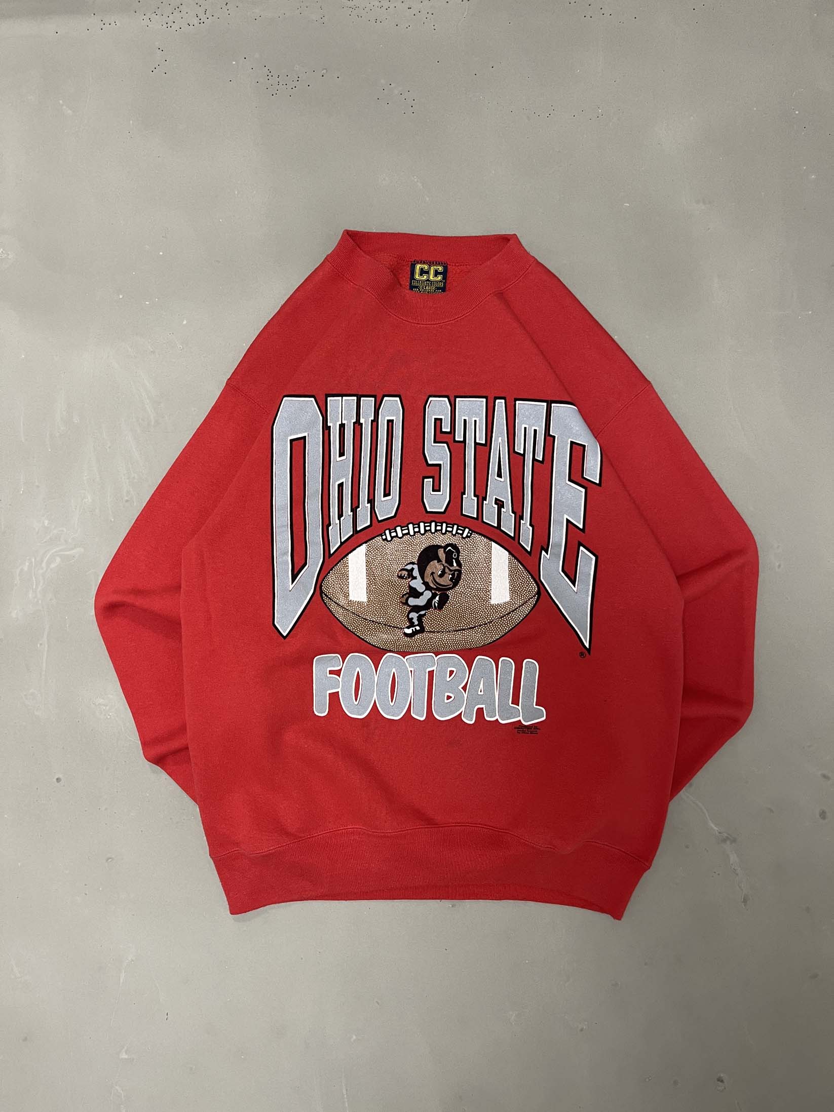 Vintage Ohio State University top Crew Neck - XL