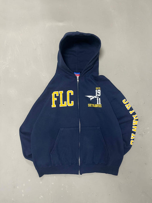 Vintage champion FLC zip up hoodie - L