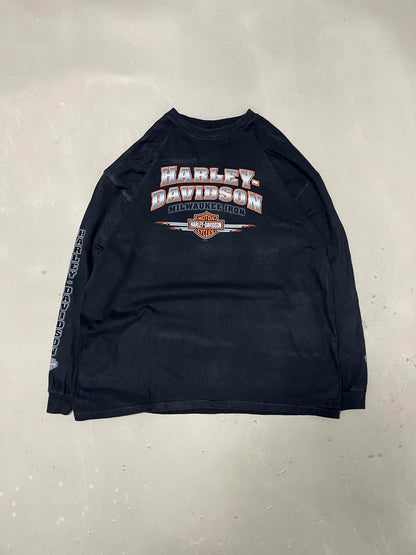 Vintage Harley Davidson Milwaykee longsleeve - XXL